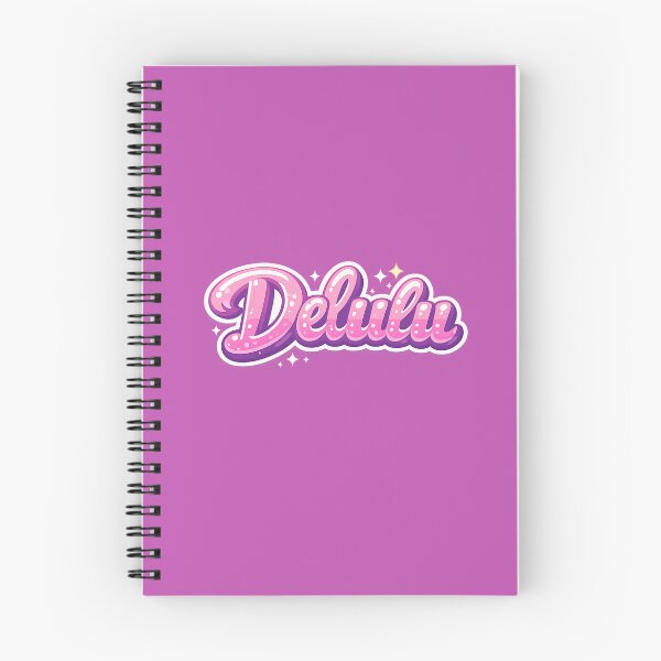 Item preview, Delulu Aesthetic Typography | Trendy Gen Z Minimal Text Sticker & T-Shirt Design designed and sold by designbyuzi.