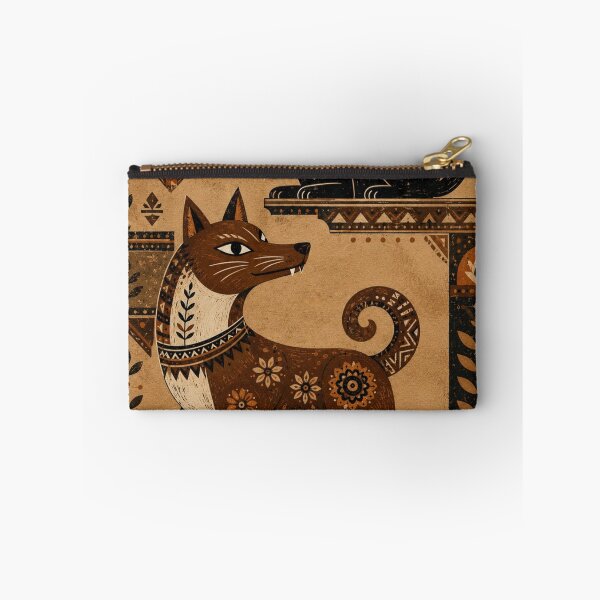 Item preview, Folk Art Cat and Fox Companions designed and sold by Pure Craft.
