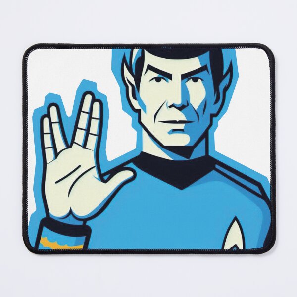 Item preview, USS Enterprise Blueprint and Sci-Fi Movie Quotes Fan Art Poster designed and sold by benja-08.
