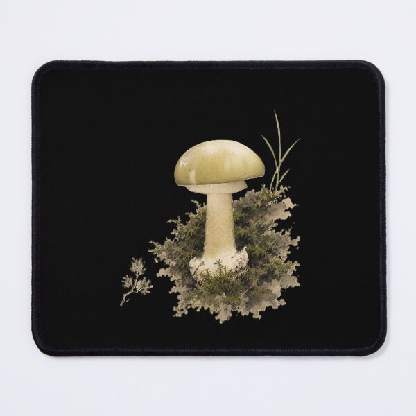 Item preview, Golden Amanita Botanical Watercolor designed and sold by 63Hotpeppers.