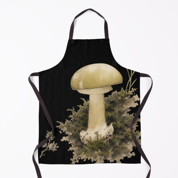 Item preview, Golden Amanita Botanical Watercolor designed and sold by 63Hotpeppers.
