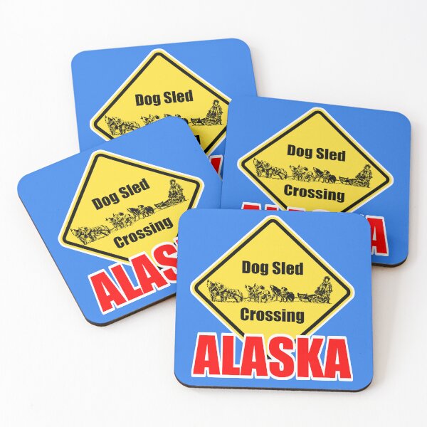 Item preview, Dog Sled Crossing, Alaska designed and sold by AlaskaExtreme.