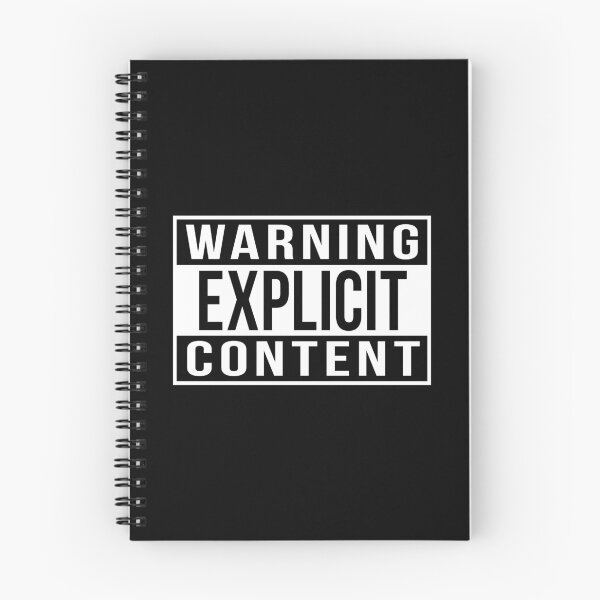 Item preview, Warning Explicit Content designed and sold by Bruiserstang.