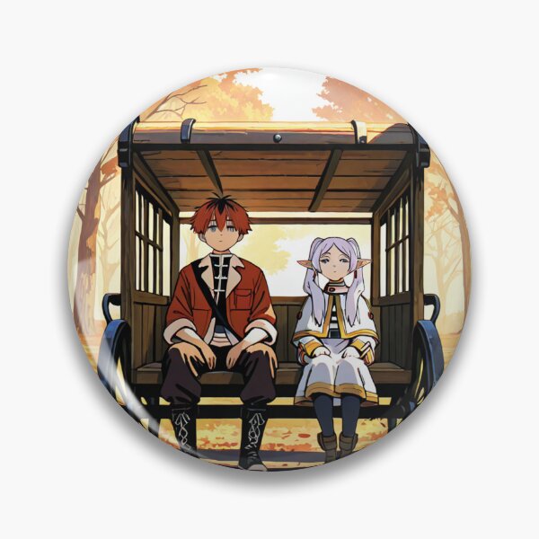 Item preview, Art - Manga Characters in a Carriage, Colorful Autumn Scene designed and sold by AnimeShin.