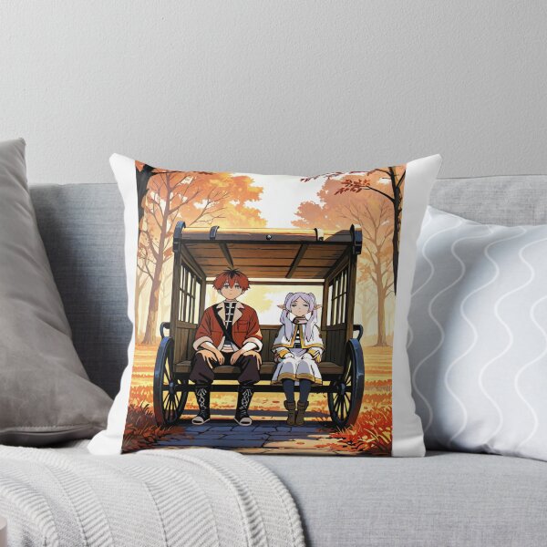 Item preview, Art - Manga Characters in a Carriage, Colorful Autumn Scene designed and sold by AnimeShin.