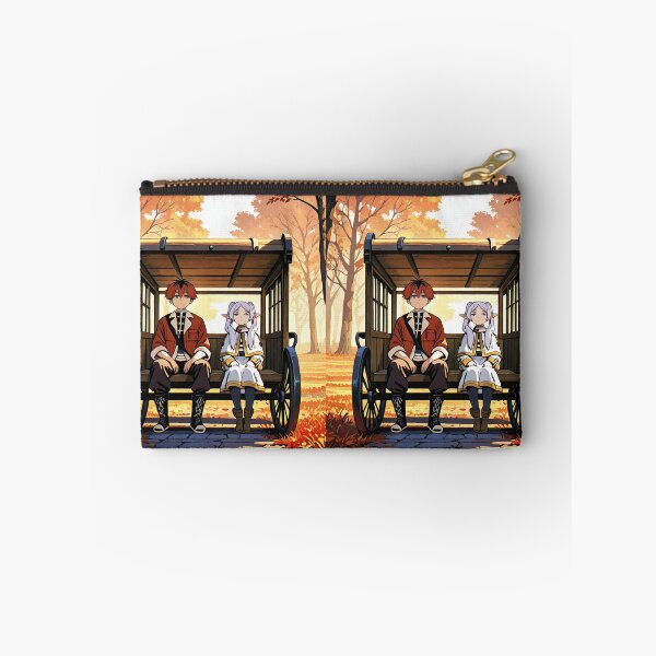 Item preview, Art - Manga Characters in a Carriage, Colorful Autumn Scene designed and sold by AnimeShin.