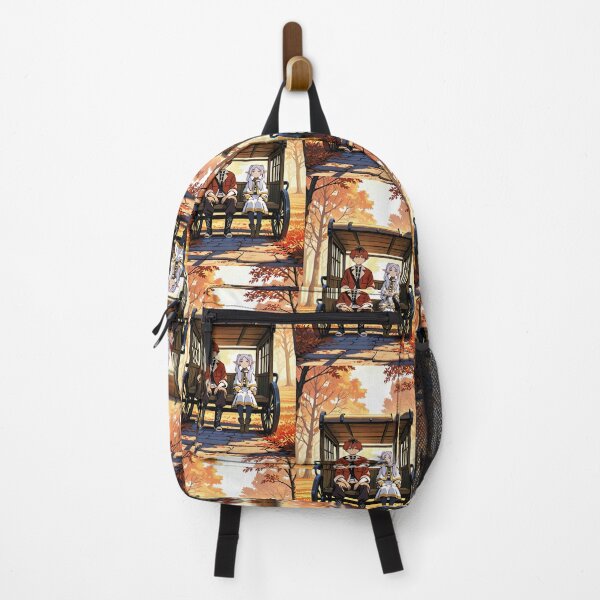 Item preview, Art - Manga Characters in a Carriage, Colorful Autumn Scene designed and sold by AnimeShin.