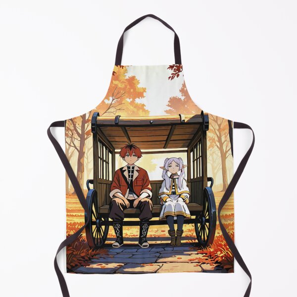 Item preview, Art - Manga Characters in a Carriage, Colorful Autumn Scene designed and sold by AnimeShin.