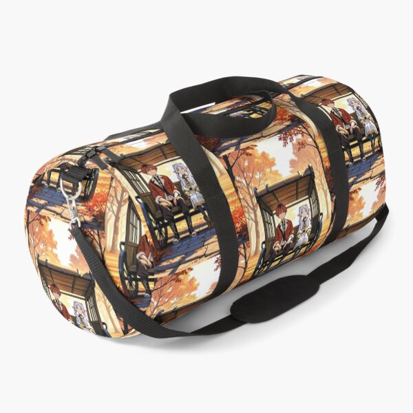 Item preview, Art - Manga Characters in a Carriage, Colorful Autumn Scene designed and sold by AnimeShin.