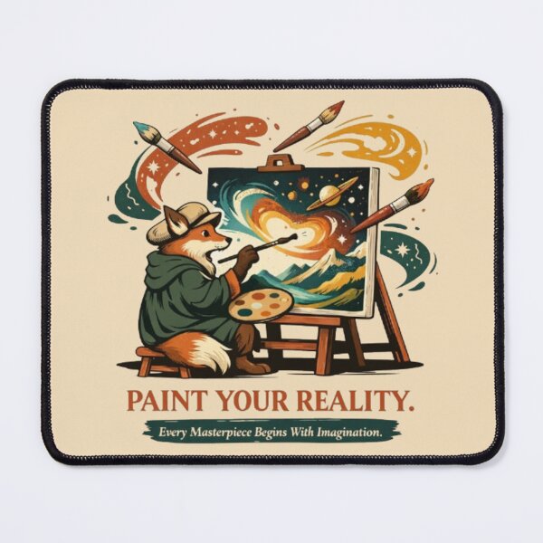 Item preview, Paint Your Reality – Cosmic Fox Artist designed and sold by Dogandesighn.