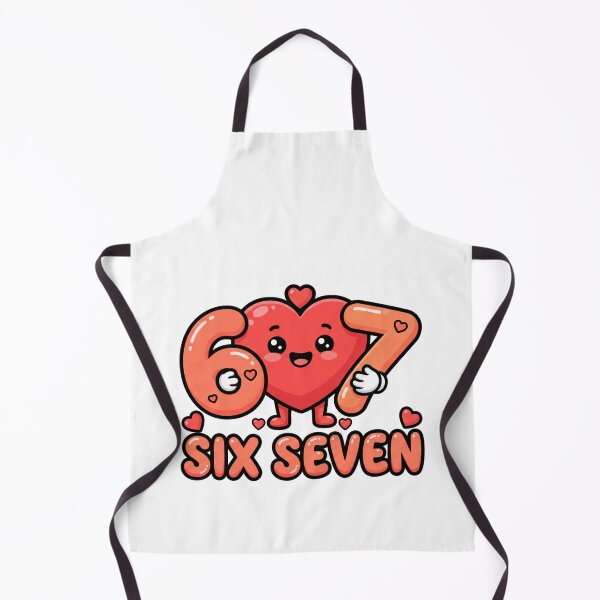 Item preview, funny 67 heart valentine joke design six seven designed and sold by ArtDesignTp.