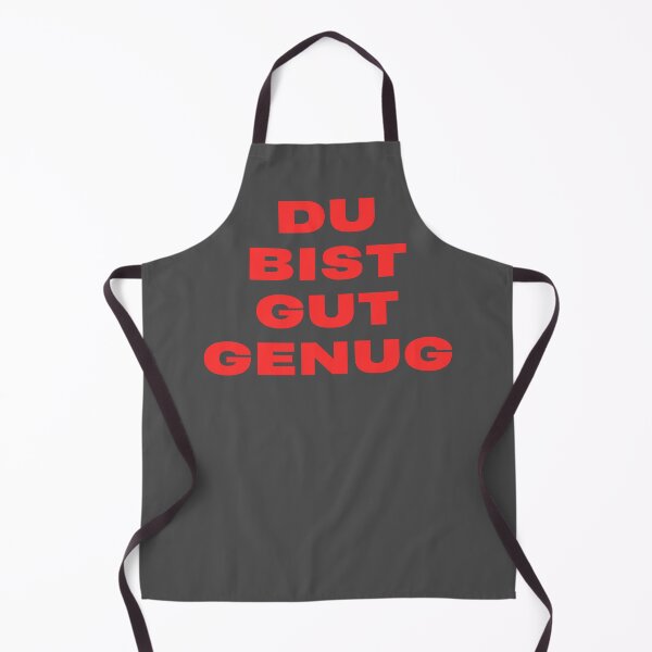 Item preview, You Are Good Enough (Red Bold Aesthetic German Quote) designed and sold by eMKa82.