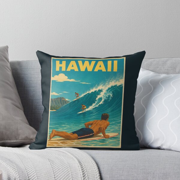 Item preview, Vintage Hawaii Poster designed and sold by GoodOldVintage.