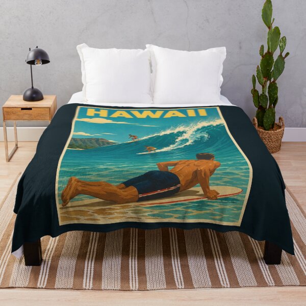 Item preview, Vintage Hawaii Poster designed and sold by GoodOldVintage.