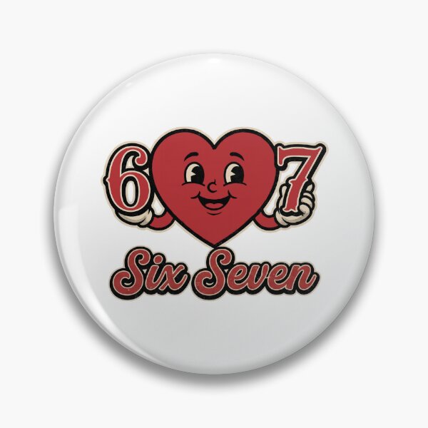 Item preview, six seven valentines 6 7 meme for kids designed and sold by ArtDesignTp.