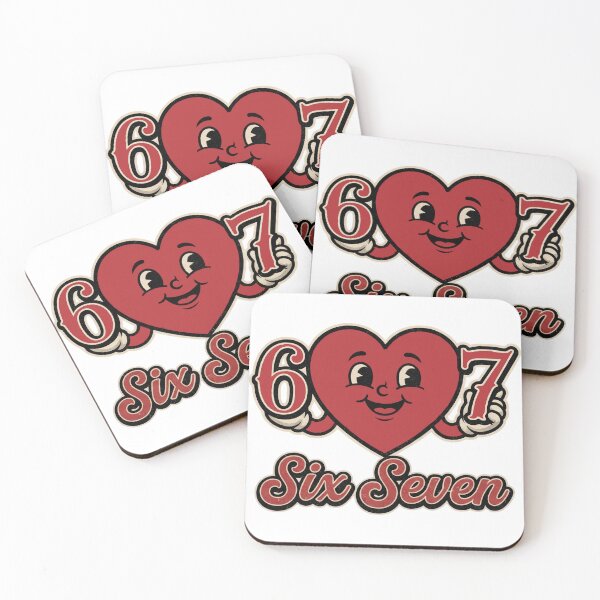 Item preview, six seven valentines 6 7 meme for kids designed and sold by ArtDesignTp.