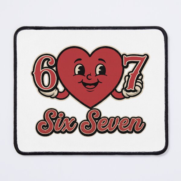 Item preview, six seven valentines 6 7 meme for kids designed and sold by ArtDesignTp.