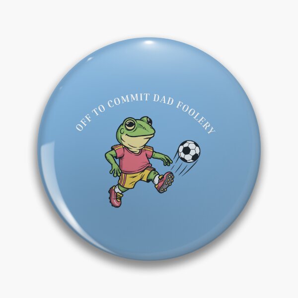 Item preview, Off to Commit Dad Foolery Funny Wizard Frog on Scooter Cartoon designed and sold by HamadaArtivio1.