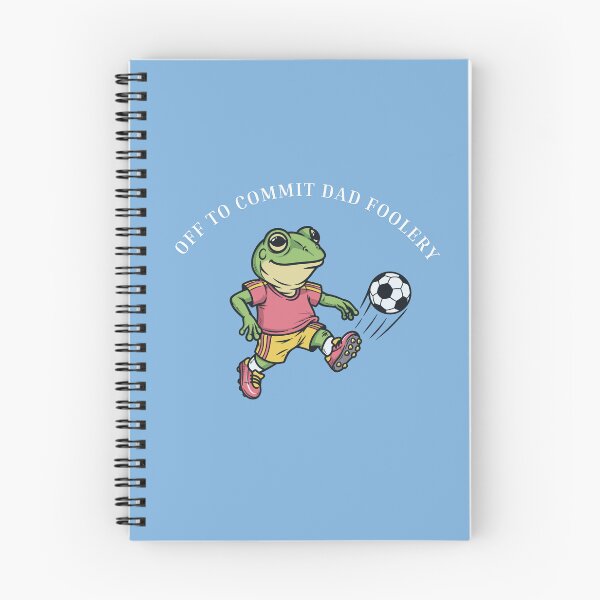Item preview, Off to Commit Dad Foolery Funny Wizard Frog on Scooter Cartoon designed and sold by HamadaArtivio1.