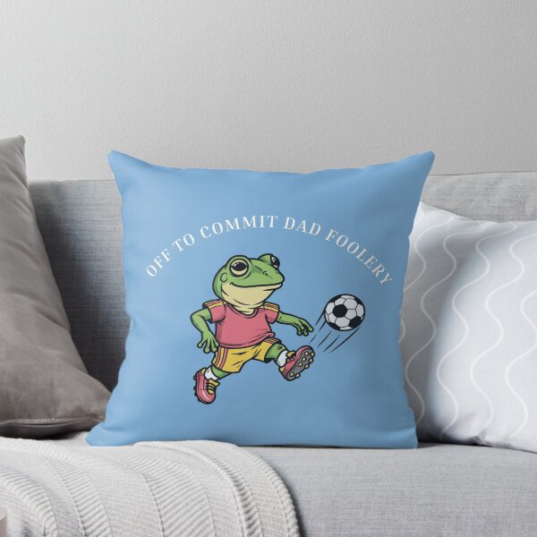Item preview, Off to Commit Dad Foolery Funny Wizard Frog on Scooter Cartoon designed and sold by HamadaArtivio1.