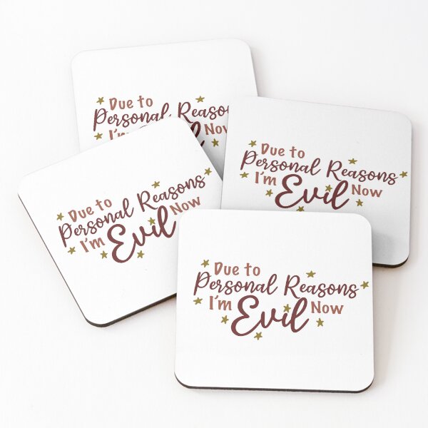 Item preview, Due to personal reasons I’m evil now designed and sold by Bookreader123.