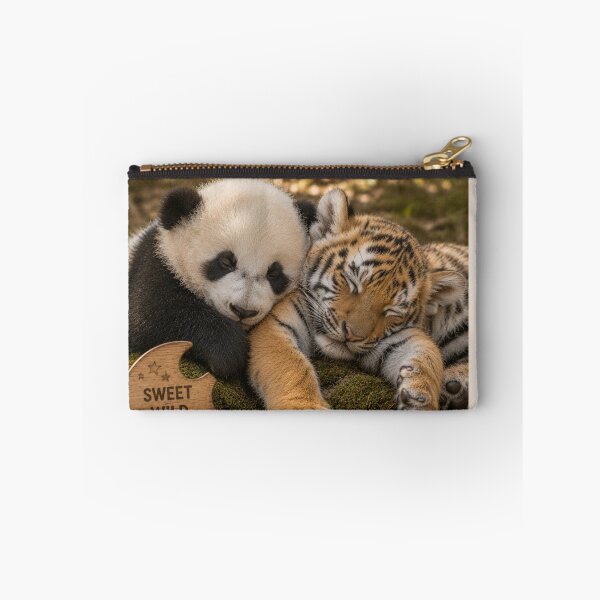 Item preview, Sweet Wild Dreams Baby Panda Tiger Cuddle designed and sold by BagFactoryUK.