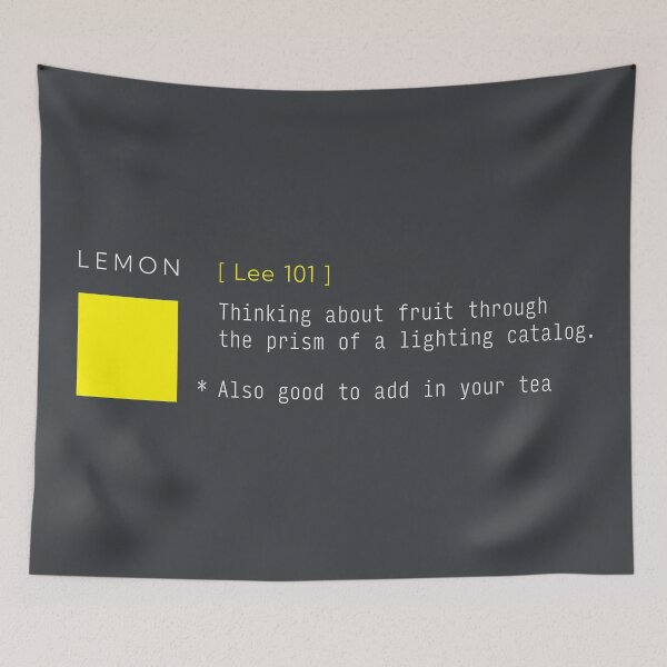 Item preview, Lee 101 Yellow Filter Lemon Humor designed and sold by drTerrens.