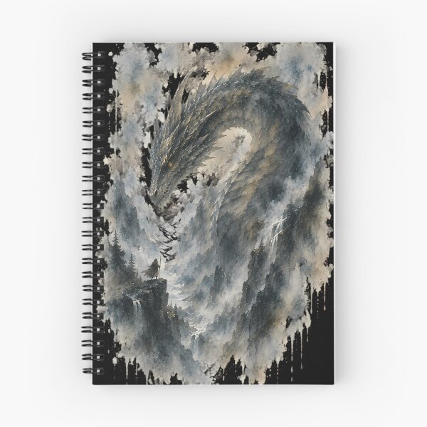 Item preview, Fafnir Dragon Norse Mythology Watercolor designed and sold by DarkOriginArts.