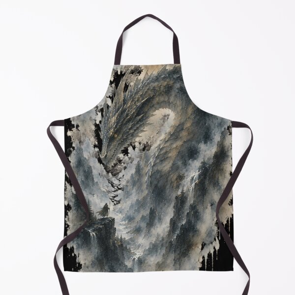 Item preview, Fafnir Dragon Norse Mythology Watercolor designed and sold by DarkOriginArts.