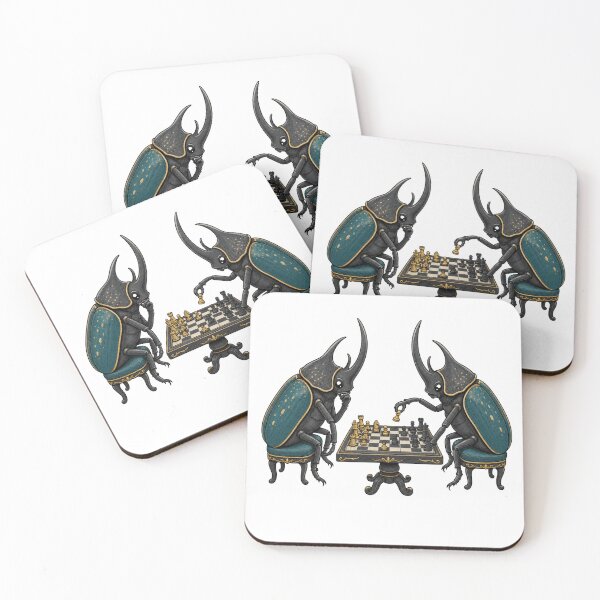 Item preview, Horned Beetle Chess Match designed and sold by GoverArt.