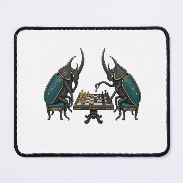 Item preview, Horned Beetle Chess Match designed and sold by GoverArt.