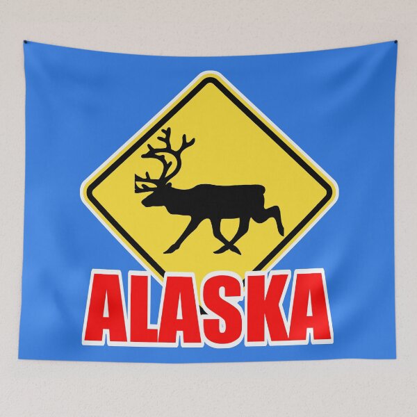 Item preview, Caribou Crossing, Alaska designed and sold by AlaskaExtreme.