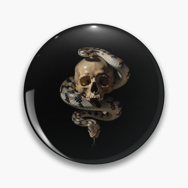 Item preview, Serpent and Skull designed and sold by Emberama.