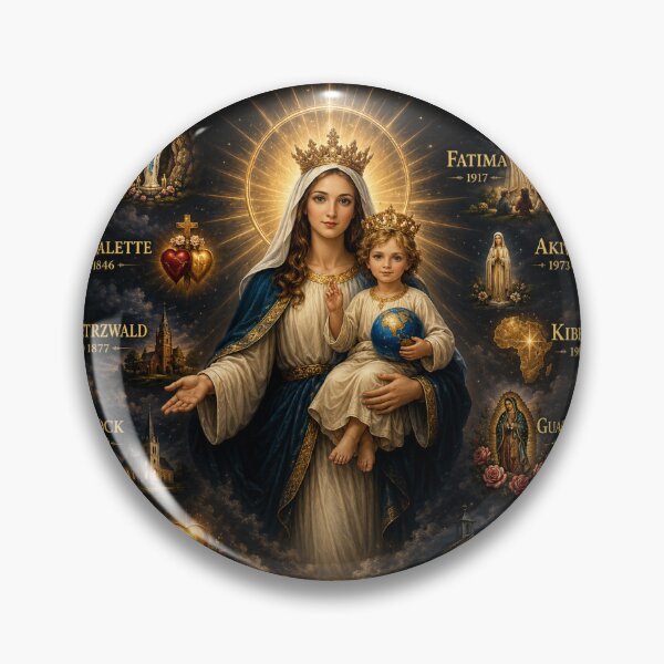 Item preview, Virgin Mary designed and sold by WarriorVision.