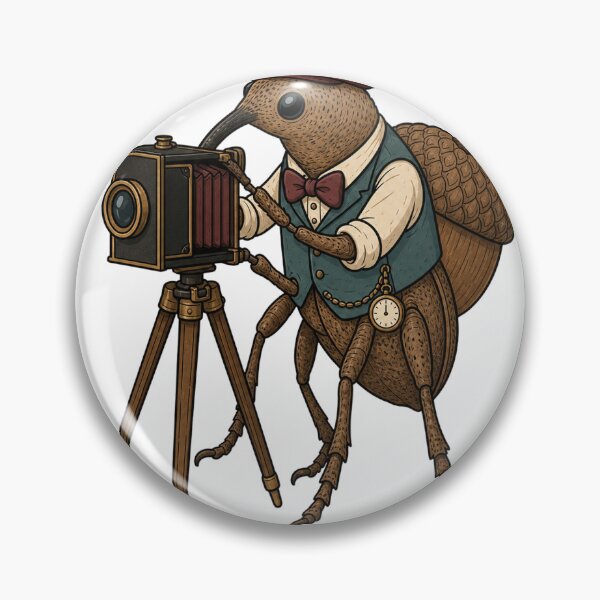 Item preview, Acorn Weevil Vintage Photographer designed and sold by GoverArt.