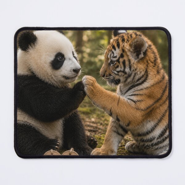 Item preview, Adorable Baby Panda Tiger Paw Pals Friends designed and sold by BagFactoryUK.