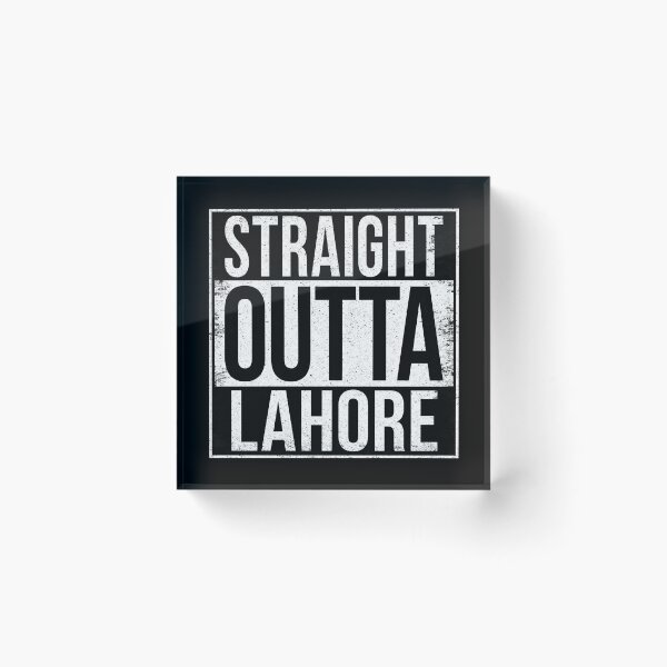 Item preview, STRAIGHT OUTTA LAHORE designed and sold by Bruiserstang.