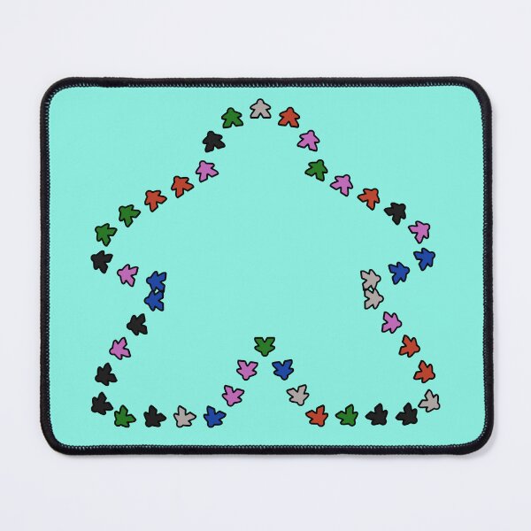 Item preview, Meeple of meeples - black outlines designed and sold by HeathWayPrints.