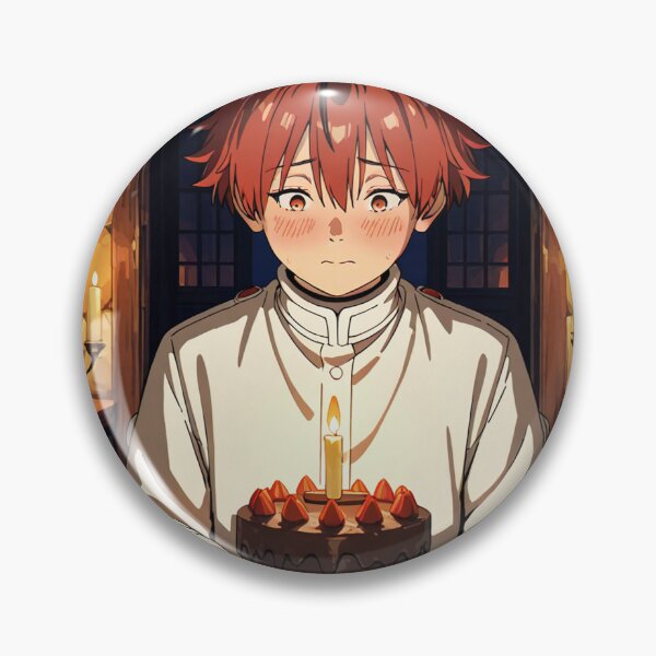 Item preview, Art - Red haired anime character, Fantastic portrait with gothic nuances designed and sold by AnimeShin.