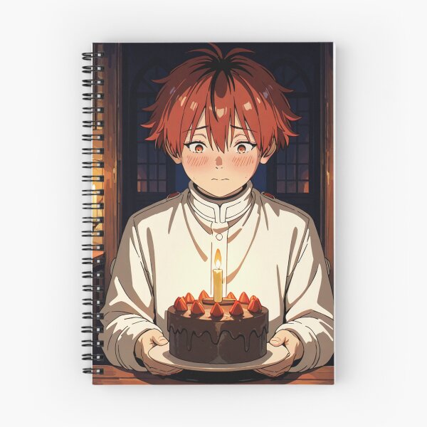 Item preview, Art - Red haired anime character, Fantastic portrait with gothic nuances designed and sold by AnimeShin.