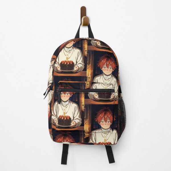 Item preview, Art - Red haired anime character, Fantastic portrait with gothic nuances designed and sold by AnimeShin.