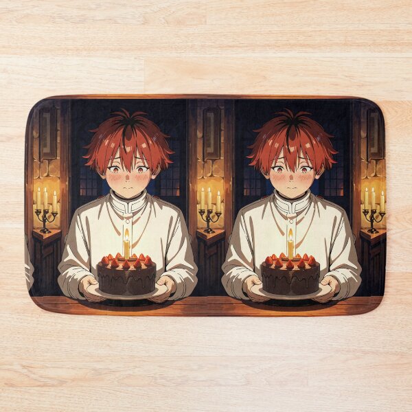 Item preview, Art - Red haired anime character, Fantastic portrait with gothic nuances designed and sold by AnimeShin.