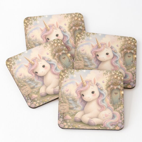 Item preview, Cozy unicorn designed and sold by Wolf-Essentials.