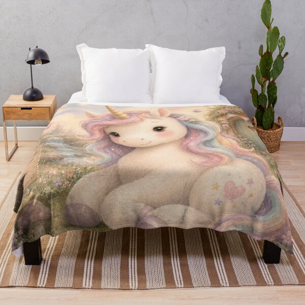 Aperçu de l'œuvre Licorne douillette créée et vendue par Wolf-Essentials.