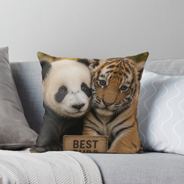 Item preview, Adorable Panda Tiger Cubs Best Friends Wildlife designed and sold by BagFactoryUK.