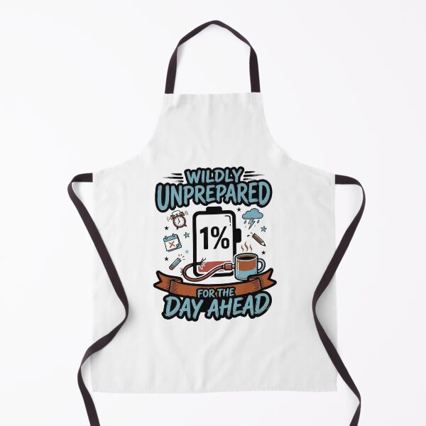 Artikelvorschau, Völlig unvorbereitet auf den bevorstehenden Tag – Lustiges Retro-Meme für Introvertierte entworfen und verkauft von get55shirt.