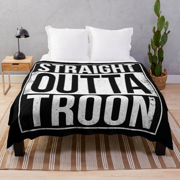 Item preview, STRAIGHT OUTTA TROON designed and sold by Bruiserstang.