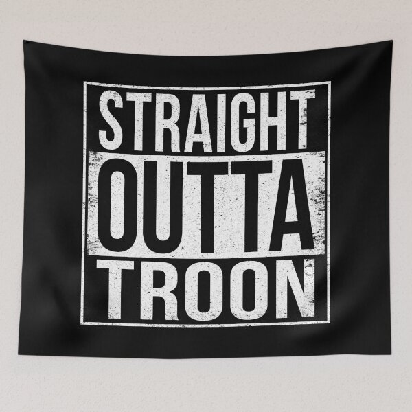 Item preview, STRAIGHT OUTTA TROON designed and sold by Bruiserstang.