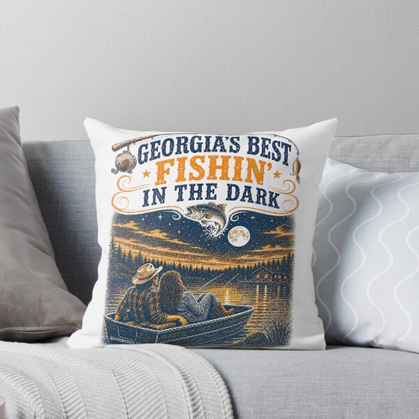 Item preview, Fishin' In The Dark - Vintage Southern Tee designed and sold by bigtedtees.