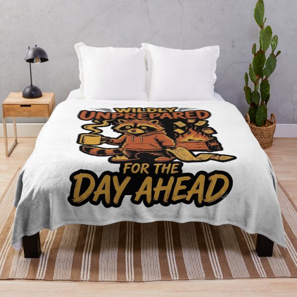 Item preview, Wildly Unprepared For The Day Ahead Coffee Lover Funny Design designed and sold by get55shirt.